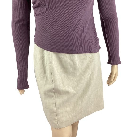 We The Free Ribbed Long Sleeve Top Vintage Wine Red XL - Picture 3 of 7